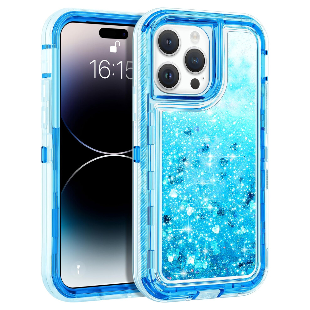 Glitter Quicksand Iphone 16 Case Â Shockproof Pc + Tpu 902370289958