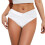 Women's Twist Bikini Bottoms Moderate High Cut Ruched 1