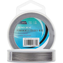 7 Strands 195FT 0.5MM Stainless Steel Bead String Wire Tarnish Resistant Steel Wire for Necklace Bracelet Making