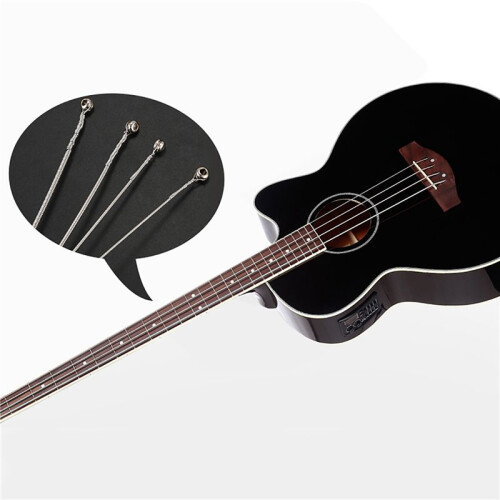 Set of 40 Steel Strings for 4 String Bass Guitar 1
