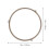 Microwave Turntable Ring Set White Plastic 3PCS 7