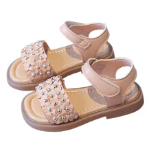Toddler Girls Summer Sandals Adjustable Breathable Straps Ideal Summer Casual Outdoor Play Shoes For Little Girls Pink 2.5-3 Years
