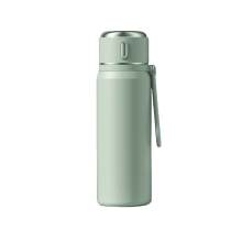 Vacuümbeker van 316 roestvrij staal, draagbaar met draagriem, uitklapbaar rietje, waterfles voor buitensporten / 440 ml / 530 ml
