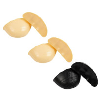 Semelles de protection pour orteils, coussinets pour chaussures, ajustement demi-pointure, empêchent le talon de glisser – Lot de 3 paires,