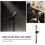 Universal Mic Boom Arm Metal Microphone Support Black 1set 7