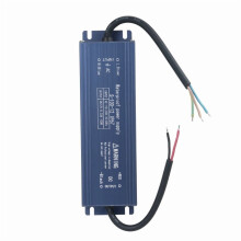 Tiománaí LED Uiscedhíonach IP6712V100W AC110-220V go DC, Voltas Tairiseach, le haghaidh Stiall LED/Bosca Solais Allamuigh/Clár Comharthaí