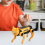 Solar Robot Toy Kit with Interchangeable Cat and Dog Heads 4