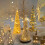 Illuminated Glass Christmas Tree LED Silver Decor 1pc 5
