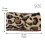 Κορδέλες μαλλιών Virenlux Leopard για γυναίκες – Ελαστικές, αντιολισθητικές κορδέλες 3