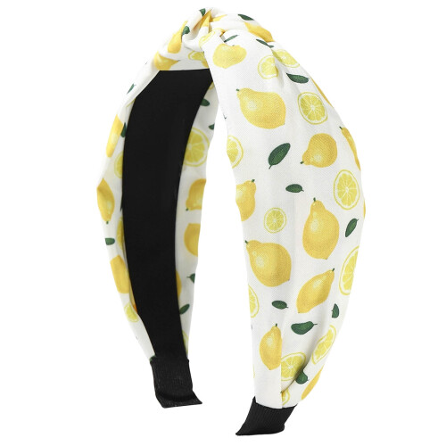 Κορδέλες μαλλιών Virenlux Fruits Knotted για γυναίκες, κορδέλες μαλλιών πλάτους 2" για 1