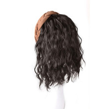 Water Ripple Half Headband Wig with Natural Fluffy Hair