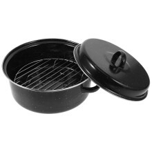 Roasted Sweet Potato Pans Oven for Baking Dish with Lid Roasting Black