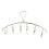 unbranded 2 Pcs Small Foldable Drying Rack Expandable Laundry Dryer Silver 1