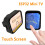 ESP32 C3  TV com Estojo BatBOX LVGL Astronaut Clock Watch Buzzer Tela LCD TouchScreen de 1,69 Polegadas ST7789 240x280 7