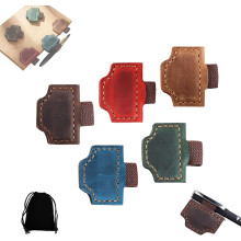 Personalized Magnetic Leather Bookmark with Pen Holder, 5PCS Set – Compatible with All Books