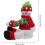 Plush Snowman Tree Topper Funny Gnome Hugger Decoration 2