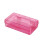 2pcs Clear Plastic Storage Boxes 8.1"x4.8"x2.3", Snap-Tight Lid, Stackable Organizer for School/Office 2