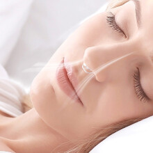 (Transparent, Single S) Anti-Snore Nasal Clip for Adults, TPE Sleep Aid