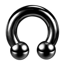 1 Pc Stainless Steel Horseshoe Nose Ring Large Size Septum Piercing Ear Piercing-6mm(2g)-diameter 16mm