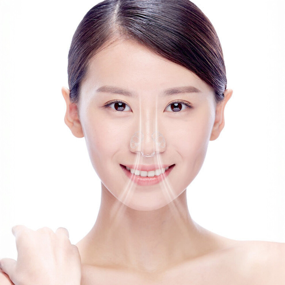 Dachuang Beauty (Transparent, Single Xl) Anti-Snore Nasal Clip For Adults, Tpe Sleep Aid