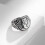 Roman Caesar Ring Stainless Steel Comfort Fit Thumb Ring 2
