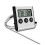 Digital Mini Alarm Clock Timer 24H Stainless Steel LCD 8