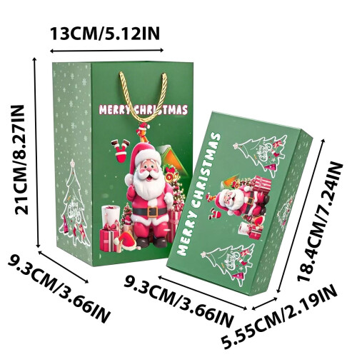 Weihnachtsüberraschungs-Geschenkboxen mit Sprungfunktion und Geschenk 2