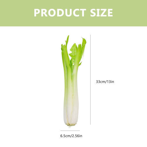 Fake Celery Sticks Simulation Celery Model PU 1Set Photo Prop 1