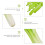 Fake Celery Sticks Simulation Celery Model PU 1Set Photo Prop 8