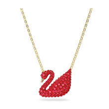 High Quality Iconic Swan Gold Plated Red Swan Pendant 5465400