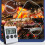 Digital Mini Alarm Clock Timer 24H Stainless Steel LCD 1