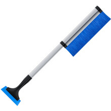 2-In-1 Car Snow Brush And Ice Scraper With Detachable Handle For Easy Storage