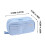 Transparent Pencil Case, Large Capacity, 21 x 11 cm 1