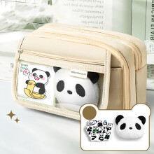 Pencil Bag Large Capacity Pencil Pouch Office College S*chool Large Storage High Capacity Bag Pouch Holder Box Organizer
