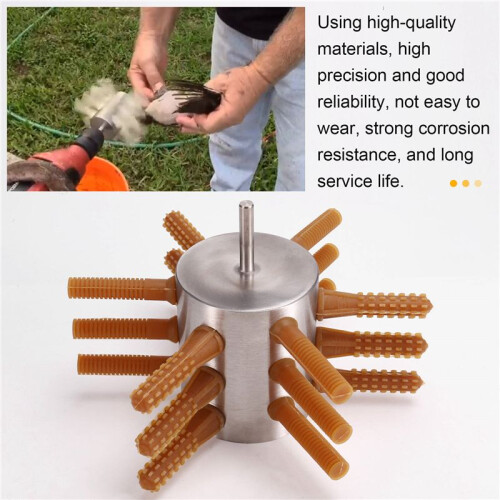 Chicken Plucker Drill Attachment Chicken Plucker 18 Large Size Chicken Removal Plucker Machine 1