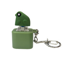 Frog Shape Keychain Toy, Rechargeable Light Up Sound Toy, Stress Anxiety Relief Gadget