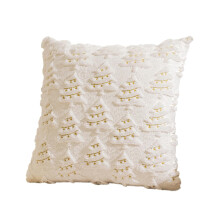 Christmas Tree Throw Pillow Plush 18x18 Inch