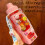 (Pink, D) Kids Leakproof Straw Water Bottle 2