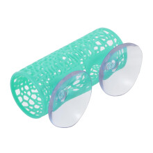 (Green) Betta Fish Tunnel Toy for Aquarium & Shrimp