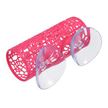 (Rose Red) Betta Fish Tunnel Toy for Aquarium & Shrimp