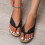 Women's Sandals Flat Non-Slip Beach Slides 5