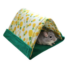 Bunny Beds 2-in-1 Triangular Sleeping House Hedgehog House for Small Pet Bunny Bearded Dragons Enclosure Home Living Room Corner value