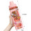 (Pink, D) Kids Leakproof Straw Water Bottle 4