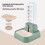 Jacenvly Pet Water Dispenser with Auto Refill and Filter 6