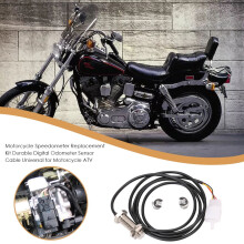 Moped Odometer Cable – 2.66ft Speed Sensor Cable for Motorcycle Speedometer Replacement, Compatible with Motorbike