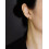 Sterling Silver Round Disc Climber Earrings A4483-Gold 2