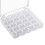 25Pcs Sewing Machine Bobbin, Universal Sewing Bobbins Plastic Sewing Machine Bobbin with Storage Box plastic Transparent 1