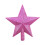Glitter Christmas Star Tree Topper 20 cm 2