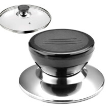 Pot Lid Knob Pan Lid Top Replacement Holding Knob Heat Resistant Easy Installation Kitchen Cookware Pan Cover Holding Handles superbly