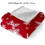 Christmas Snowflake Throw Blanket Red 130x100cm 3